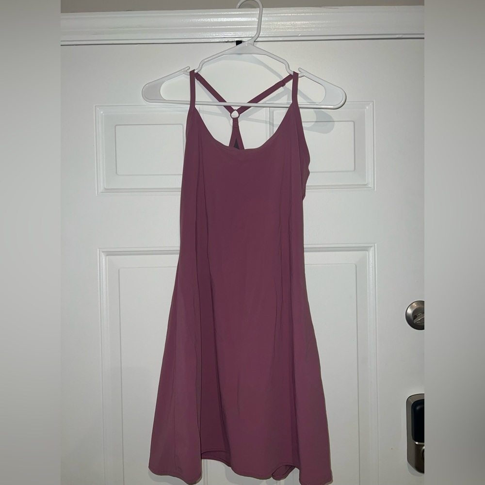 Outdoor Voices Exercise Dress in Pink/Purple